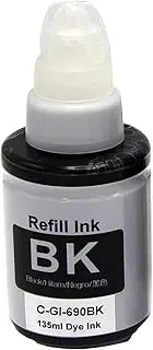 ExtraPrint Compatible Refill Ink for GI-690BK GI690BK Black Ink Bottle for Canon PIXMA G2600 G3610 G4610 G3600 G4600 MegaTank