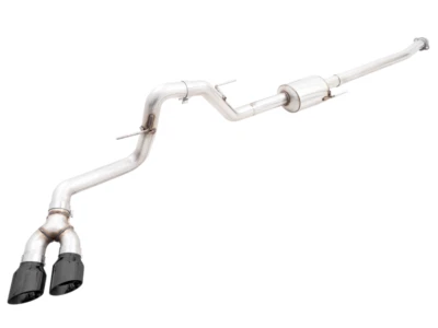 AWE 0FG Dual Side Exit Cat-Back Exhaust 4.5in Diamond Black Tips FOR 21+ Ford F1