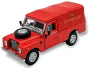 Cararam 1:43 Scale Land Rover S3 109 Soft Top - Fire Brigade Red