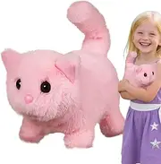 Robot Cat for Kids,Plush Cat Robot for Kids - Interactive Stuffed Animal Robotic Kitten Toy for Children Boys Girls Toddler Kid