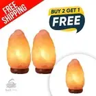 2 Crystal Rock Lamp Large 10" FREE 1 Natural Healing Light - Office & Home Décor