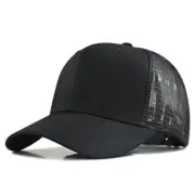 M/XL/XXL/3XL Oversize Plain Baseball Cap Women Men Trucker Mesh Hat For Big Head