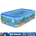 _ Inflatable Swimming Pool PVC Baby Bath Bathtub Water Play Pool for Toddler Kid