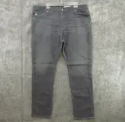 AG Adriano Goldschmied Mens Jeans Size 40 The Everett Slim Straight Cotton Blend