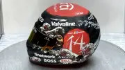 Fernando Alonso 1/2 Scale Helmet - Aston Martin F1 - Japan GP 2024