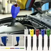Flexible Draining Tool Snap Car Funnel Flexible Funnel Spill-Free Wide Mouth NEW