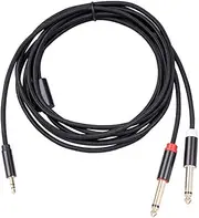 KOMBIUDA 1pc Cable Cord Flexible Optical Cable with Gold Plated Connectors for Electric Guitar and Audio Equipment Durable and Reliable Sound Quality
