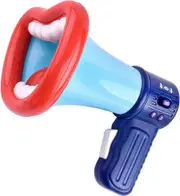Mini Megaphone Children Funny Voice Speaker Bullhorn Funny Band Handheld Microphone