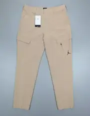 Jordan Golf Cargo Pants Brown Hemp Nike DZ0542-200 Slim Fit