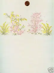 Dollhouse Wallpaper / 3 Sheets Mini Springtime Beige 131S2