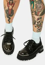 [Koi Footwear] Shelob Steel Cap Oxfords