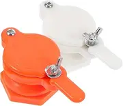 HANABASS 2pcs Swallow Honey Machine Gate Valve Honey Gate Honey Exit Tool Honey Extractor Accessory Beekeeping Equipment Bee Tool Honey Extractor Tap Processor Tool Plastic