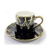 ☕ Coffee Cup 12pc Set 6 cups & 6 saucers