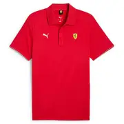 Puma Mens 2025 Scuderia Ferrari Cloudspun Polo