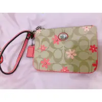 在飛比找蝦皮購物優惠-Coach 小花零錢包 （全新、正品）