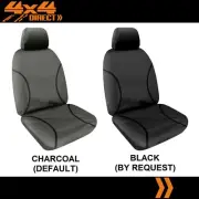 SINGLE 14oz WATERPROOF CANVAS CAR SEAT COVER FOR MITSUBISHI TRITON ML