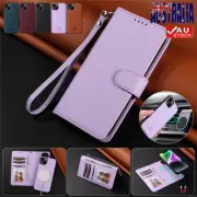 Magnet Leather Flip Cover Wallet Case For iPhone 16e 16 15 14 13 12 11 Pro Max 8