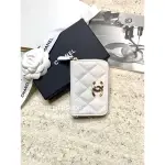 [TBUYERSHOP ] 台灣現貨🌟 CHANEL 白金 荔枝皮 限量絲巾 拉鍊錢包/卡包