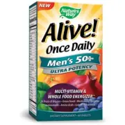 Nature's Way Alive! Once Daily Men's 50+ Multi-Vitamin, 60 Tabs (3 Pack)