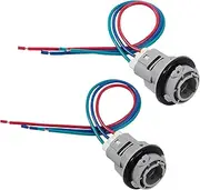 Autycle Front Turn Signal Light Bulb Socket Pigtail Connector Wiring Harness Replacement for Acura RDX RLX TSX for Honda Accord CRV Civic Pilot, 4pcs 33302-SR3-A01 33302SR3A01