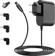 12 V Power Supply, DC 12 V 2 A Power Supply Adapter Power Supply for LED Strip, WLAN Router, IP Camera, Children's Electric Car, External Hard Drive, with LED Plug, 5.5 x 2.1 mm, 5.5 x 2.5 mm, 4.0 x