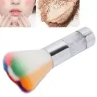 Portable Single Colorful Makeup Brush Fluffy Blusher Brush Nail Art Dust Cle FTD