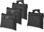 Sandbags 4 Packs with 4 PE Bags Heavy Duty Sand Bags Sand Bags Weight with Zippe