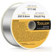 E71T-GS .030" Diameter 2-Pound Spool Flux Core Self-shielded Carbon Steel MIG...