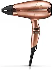 [VS Sassoon] Keratin Protect 2100 Salon Hair Dryer, HTDC Motor, 2100 Watts, 3 Heat & 2 Speed Settings, Keratin Ceramic & Ionic Conditioning for Shiny, Frizz Free Results, Includes Concentrator & Diffuser. Hazelnut (VSLE5126A)