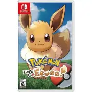 Pokemon Let's Go Eevee Switch Brand New Game Special (Action/Adventure RPG 2018)