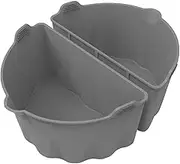 Slow Cooker Liner Slow Cooker Divider Reusable Dishwasher Safe Odorless Silicone Cooker Liner with Handle for Home Kitchen