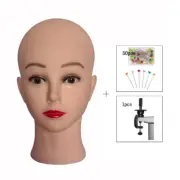 Professional Makeup Doll Head Bald Manikin Model for Making Wigs Styling Caps Ha