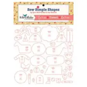 Lori Holt Farm Sweet Farm Sew Simple Shapes - 38 Plastic Applique Templates