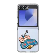 Galaxy Z Flip6 Clear Case I'm so busy