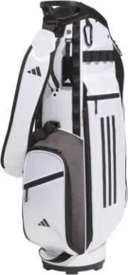 adidas Golf Men's Cart Caddy Bag 8.5 x 47 inch 2.9kg White IKK90