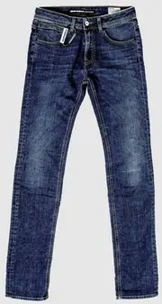 Spidi Denim Commuting Slim Fit Women Pants, blue, Size 26