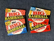 1989 Topps Big Baseball Card Packs - Series 1 + Series 2 - unopened