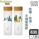 在飛比找遠傳friDay購物優惠-【Snapware康寧密扣】耐熱玻璃水瓶630ml (二款可