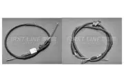 Pair Hand Brake Cable Left/Right FOR AUDI 80 B3 1.4 1.6 1.9 86->91 89 89Q 8A FL