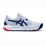 ASICS GEL-RESOLUTION 8 D [1042A097-407] 女 網球鞋 寬楦 運動 訓練 避震 淺藍