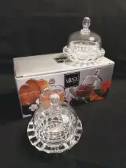 Mikasa Salina Jam & Marmalade Set, NIB, Crystal
