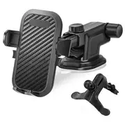 360 Degree Universal Windshield Mount Car Smart Phone Holder Cradle Long Neck