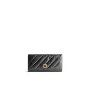 Balenciaga Crush Wallet on Chain Quilted in Black