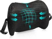 Lumbar Support Pillow for Office Chair, Car Lower Back Black