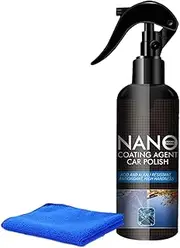 Nano Spray for Cars - Nano Scratch Remover - Anti-Scratch Hydrophobic Coating Agent for Windshield Headlight Window Mirror Door Home Glass