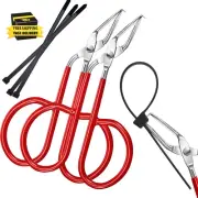 2PCS Cable Tie Opener Zip Tie Release Cutter & Remover Tool Pocket-Sized Stainle