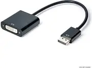 High-Resolution DisplayPort DP to DVI Adapter with Secure Latch 0.2m