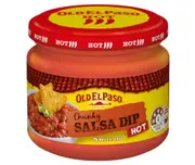 2 x Old El Paso Chunky Salsa Dip Hot 312g