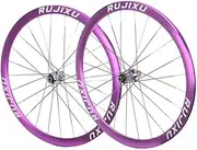 700C Wheelset Disc Brake Bearing Hub Road Bike Wheel Set Bicycle Aluminium Rims 38mm Quick Release Flat Spokes 8-12 Speed Cassette 24H (Color : Multi-Colored Hub, Size : 700C)