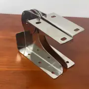 2x Long-lasting Heavy Duty Ranger Boat Folding Seat Hinge Stainless Steel Yacht
